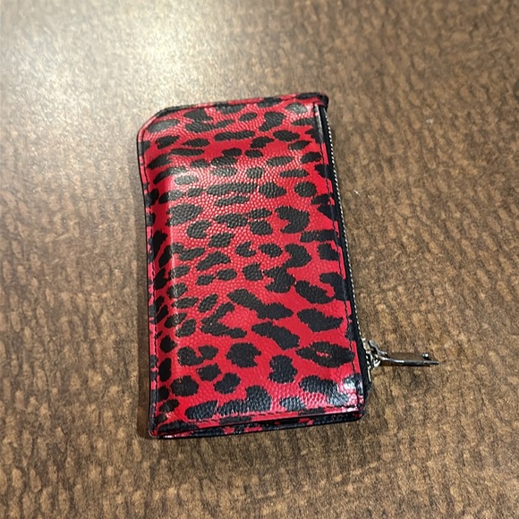 Saint Laurent Leopard Print Leather Card Case - Picture 14 of 16